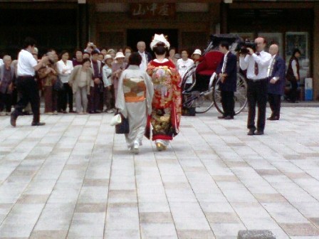 山中座。